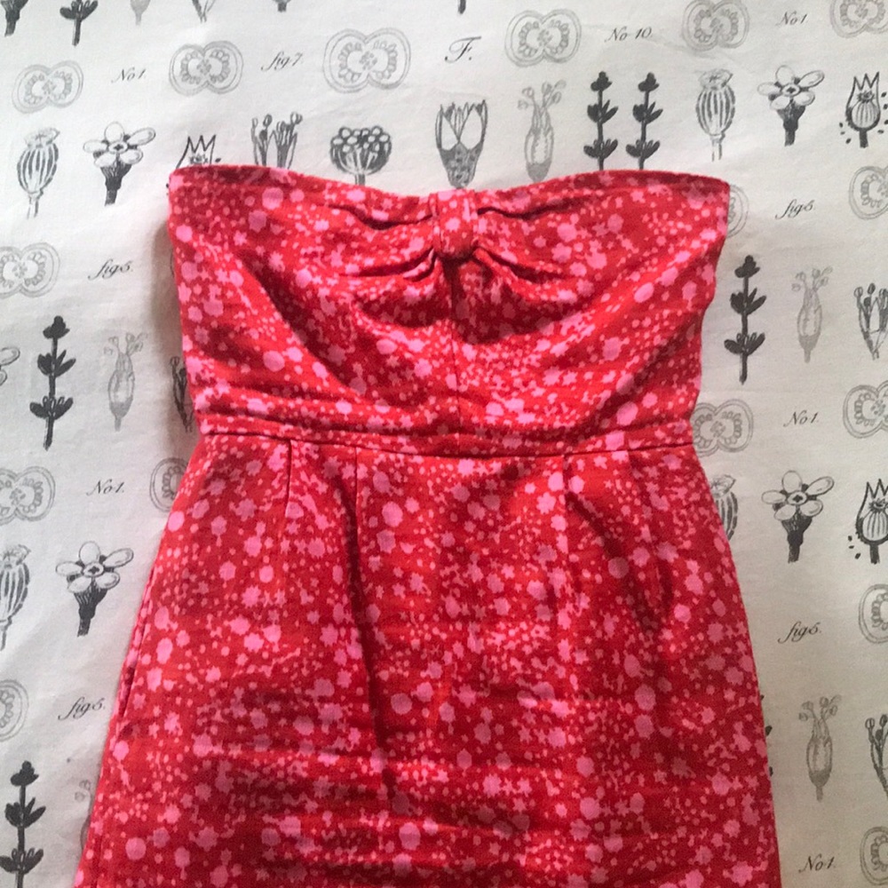 Strapless JCrew dress